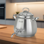 کتری تک شیردار کف چدن قیطاسی کد4004