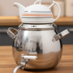 کتری قوری شیردار قیطاسی کد 9020