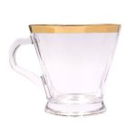 فنجان مدل آنتالیا لب طلایی برند بلینک مکس