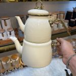 کتری قوری لعابی برند پاچی ترکیه کد 102