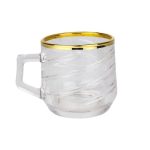 فنجان مدل خطی لب طلایی برند بلینک مکس