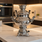 سماور گازی طوفان مدل 6 گلابی