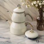 کتری قوری لعابی برند شاهین ترکیه کد 107