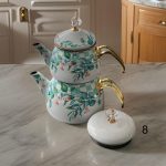 کتری قوری لعابی برند شاهین ترکیه کد 113