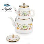 کتری قوری لعابی کد108 لایت