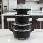 سرویس 8 پارچه چدن درب پیرکس MG