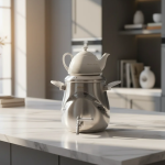 کتری قوری مرادی مدل نیلوفر مرادی