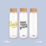 بطری آب شیشه ای 830میل یونیک3060