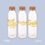 بطری آب شیشه ای 700میل یونیک3073