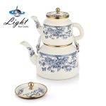 کتری قوری لعابی کد105 لایت