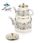 کتری قوری لعابی کد106 لایت