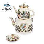 کتری قوری لعابی کد107 لایت