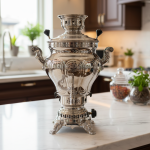 سماور گازی طوفان مدل 6ماری ترکدار