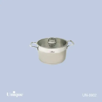 قابلمه استیل سایز 16(فلت) یونیک9902