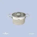 قابلمه استیل سایز20(فلت)یونیک9904