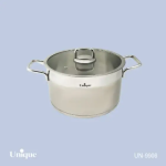 قابلمه استیل سایز 24(فلت)یونیک9906