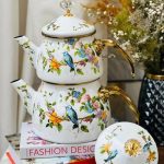 کتری قوری لعابی برند شاهین ترکیه کد 110