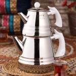 کتری قوری 3 لیتر استیل ریور کد2170