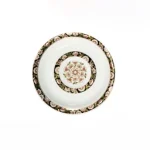 نعلبکی زیر استکانی گلدن گاردن درجه یک چینی زرین