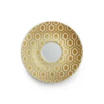 نعلبکی زیر استکانی پرسین زرین درجه عالی چینی زرین