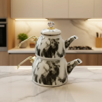 کتری قوری لعابی برند ونتی وارداتی کد 203