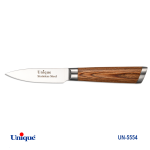 کارد تک آشپزخانه "3.5(دسته چوب) یونیک کد5554