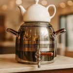 کتری قوری استیل شیردار برند اس لوکس کد 9050