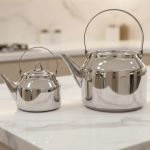 کتری قوری تمام استیل لوله دار کد140