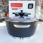 قابلمه چدن دالتون سایز 32 درب پیرکس