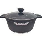 قابلمه چدن دالتون سایز 28 درب پیرکس